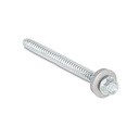 SKYFORCE mounting screw Ø6.3x102m for plastic frame with steel core, AISI 304