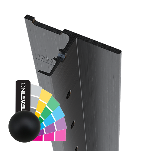 SKYFORCE-Side T-mounting strip L=1100mm, aluminum RAL structure