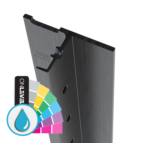 SKYFORCE-Side T-mounting strip L=1100mm, aluminum RAL ARMOR