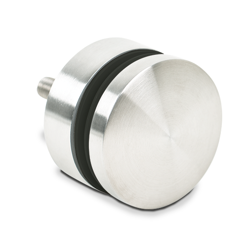 Glass adapter Ø70mm t=20mm AISI 316 satined