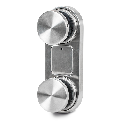 Glass adapter Ø60mm t=10mm AISI 316 satined