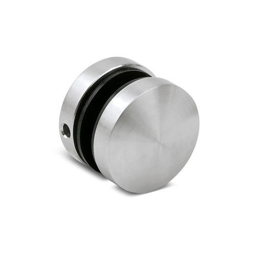 Glass connector Ø50mm AISI 316 satined