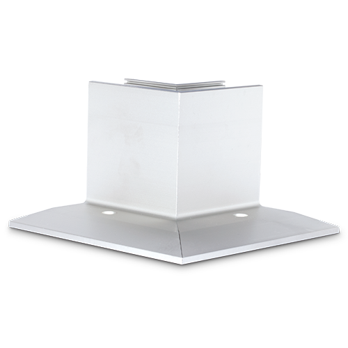 TL-3010 Inside corner 90° aluminum mill finish
