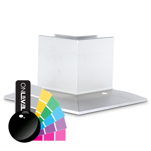 TL-3010 Inside corner 90° alum. RAL shiny