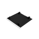 GUARDIAN OF THE UNIVERSE post endcap bottom 58x58mm, alum. natural anodized