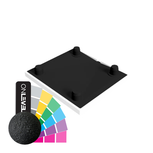 GUARDIAN OF THE UNIVERSE post endcap bottom 58x58mm, aluminum RAL struct.