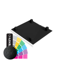 GUARDIAN OF THE UNIVERSE post endcap bottom 58x58mm, aluminum RAL struct.