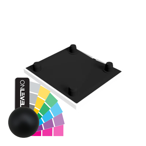 GUARDIAN OF THE UNIVERSE post endcap bottom 58x58mm, aluminum RAL matt