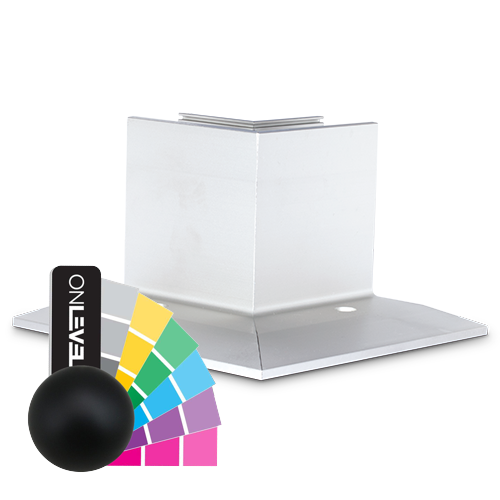 TL-3010 Inside corner 90° aluminum RAL mat