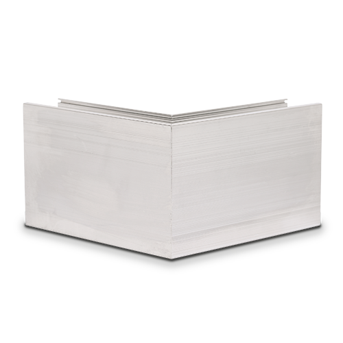 TL-3010 Outside corner 90° aluminum natural anodized