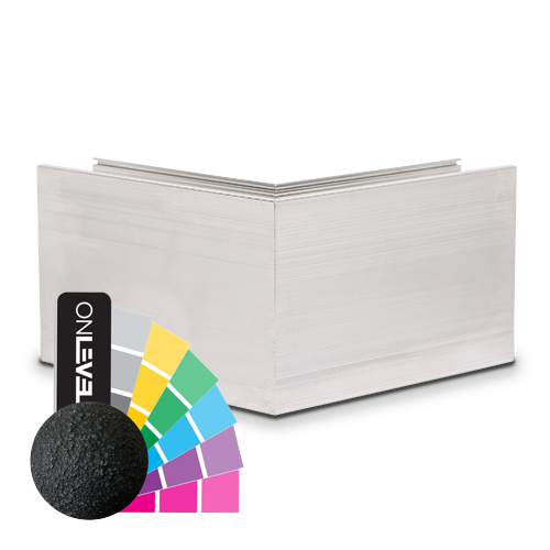 TL-3010 Outside corner 90° aluminum RAL (struct.)