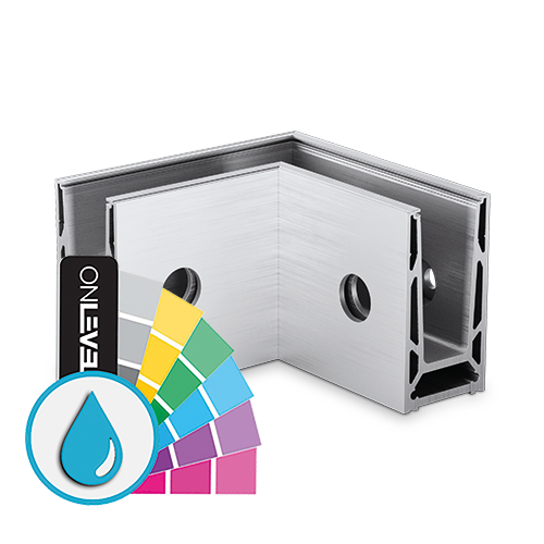 TL-6051 Inside corner 90° aluminum ARMOR RAL