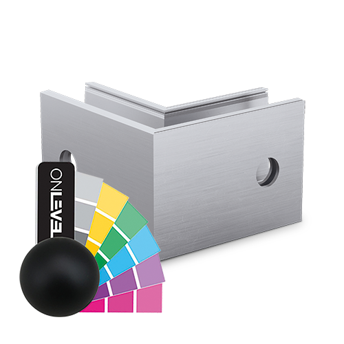 TL-6051 Outside corner 90° aluminum RAL mat