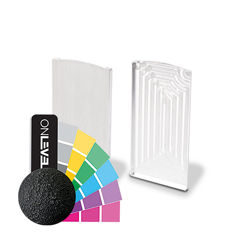 TL-6051 Endcap left aluminum RAL matt