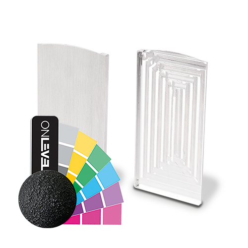 TL-6051 Endcap left with covercap aluminum RAL matt