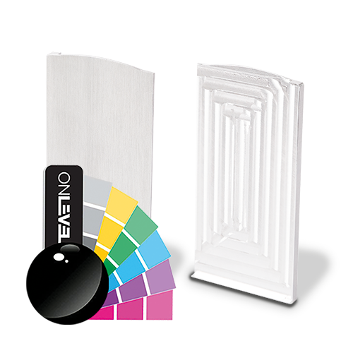 TL-6051 Endcap right with covercap alum. RAL shiny