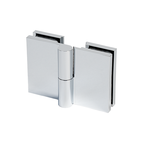 LIFT showerdoor hinge up/down glass-wall 180° right glass 8/10mm, brass chrome plated