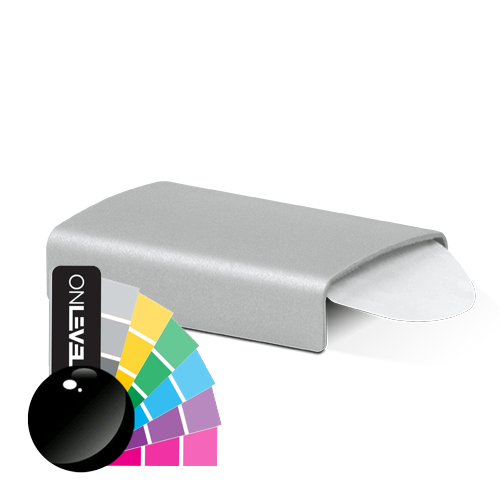 Connector glass edge protection Glass 10-11.5mm alum. RAL shiny