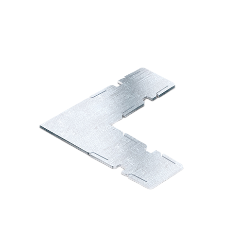 Corner conn. 90° U-profile 30x28x2mm AISI 316