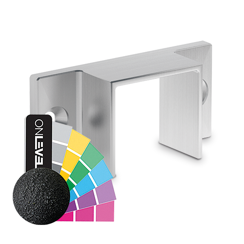 Wall support U-profile 30x28x2mm aluminum RAL struct.