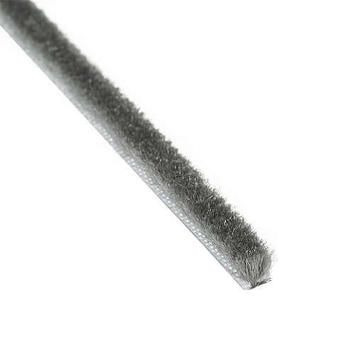 SunView brush seal 5mm for wall profile L=500mtr