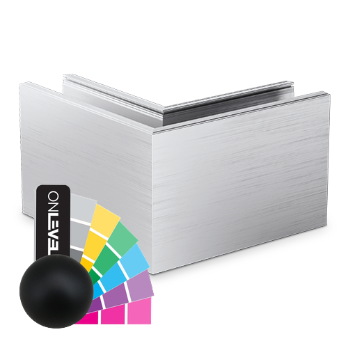 TL-6080 Corner inside/outside aluminum RAL mat