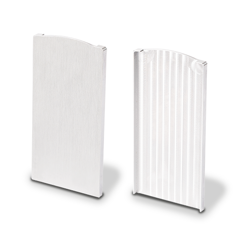 TL-6080 Endcap left/right aluminum natural anodized
