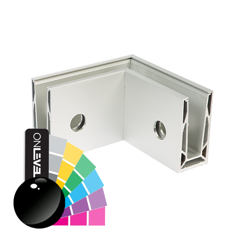 TL-6081 Inside corner 90° alum. RAL shiny