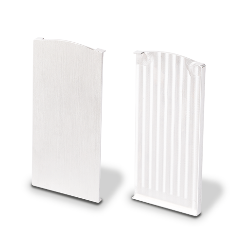 TL-6081 Endcap right aluminum mill finish