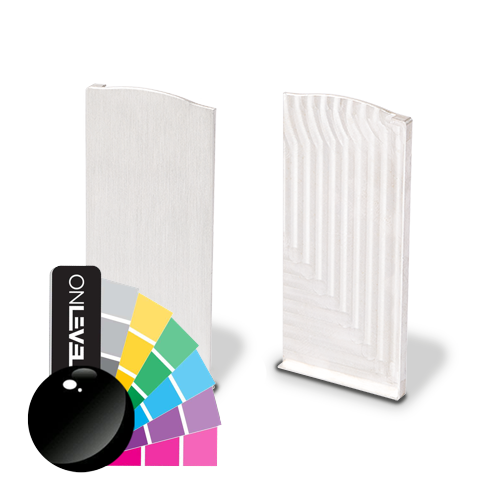 TL-6081 Endcap right with covercap alum. RAL shiny