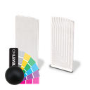 TL-6081 Endcap right with covercap aluminum RAL struct.