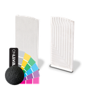 TL-6081 Endcap right with covercap aluminum RAL matt