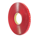 SunView glass mounting tape 15x1mm transparent L=33mtr