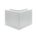 TL-6140 Corner inside/outside aluminum natural anodized