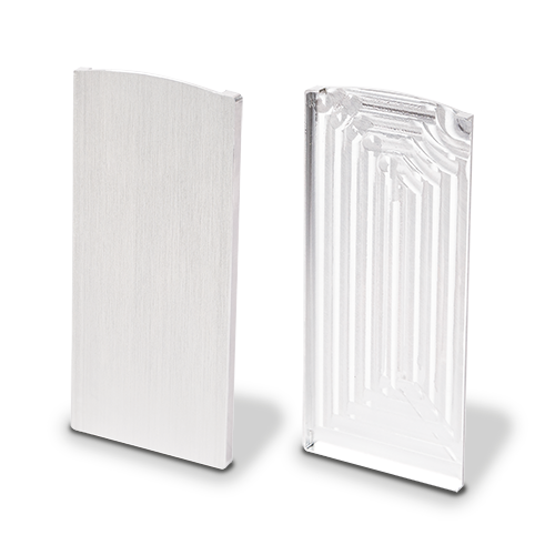 TL-6141 Endcap left aluminum mill finish