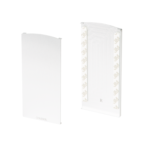 TL-6141 Endcap right with covercap aluminum natural anodized