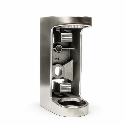 EMPIRE STATE POST, wall bracket Ø42.4mm left/right/center AISI 316 satined (discontinued product until 30/06/2026 or while stocks last)