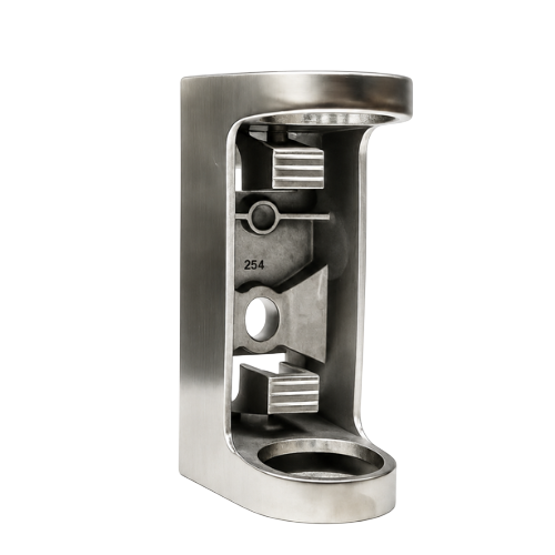 EMPIRE STATE POST, wall bracket Ø42.4mm left/right/center AISI 316 satined (discontinued product until 30/06/2026 or while stocks last)