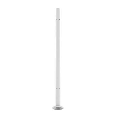 EMPIRE STATE POST Top, Ø42.4x2mm,  H=990mm, cornerpost 90°, M8 AISI 304 satined