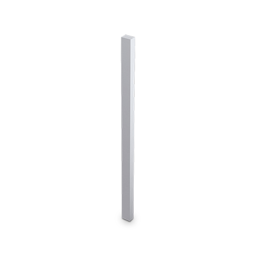 Grip bar set self sticking 15x10mm H=300mm, alum. natural anodized