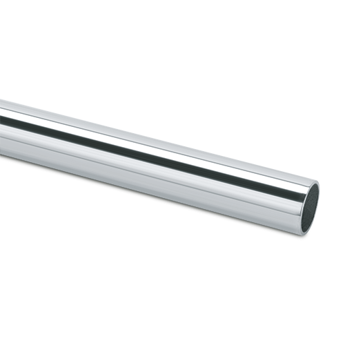 Reinforcement tube Ø19x1.2mm L=2000mm, brass chrome plated