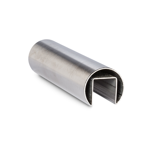 Glass handrail Ø42.4x1.5mm L=5mtr AISI 304 satined