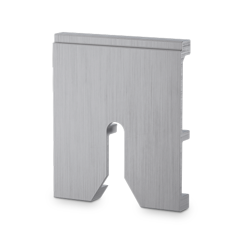 TL-6081 Spacer thickness 15mm aluminum mill finish