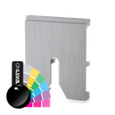 TL-6081 Spacer thickness 15mm alum. RAL shiny