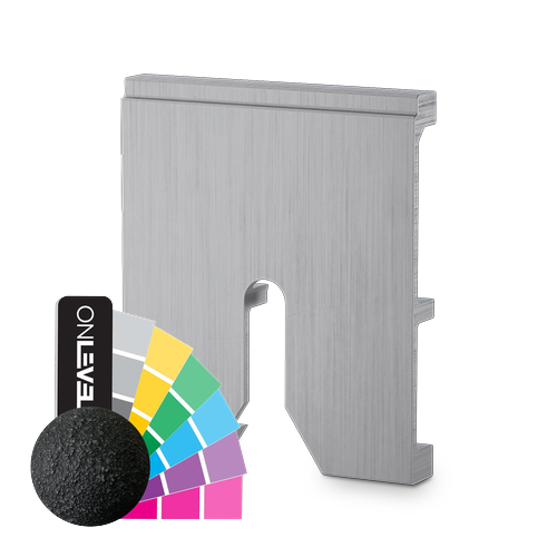 TL-6081 Spacer thickness 15mm aluminum RAL struct.