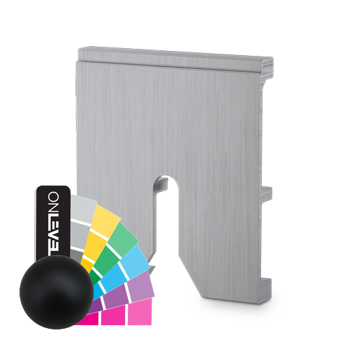 TL-6081 Spacer thickness 15mm aluminum RAL matt