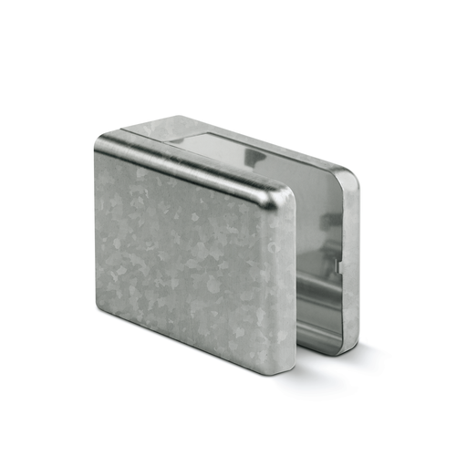 KRONOS square, covercaps connection flat indoor use, steel RAL matt