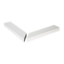 GUARDIAN OF THE UNIVERSE corner 90° 79x37mm L=380mm, alum. natural anodized