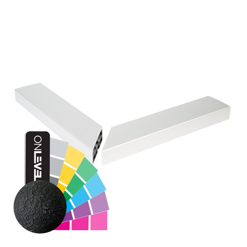 GUARDIAN OF THE UNIVERSE corner 90° 79x37mm L=380mm, aluminum RAL struct.