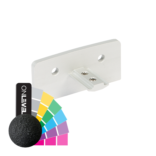 GUARDIAN OF THE UNIVERSE handrail wall connector 79x37mm , aluminum RAL struct.